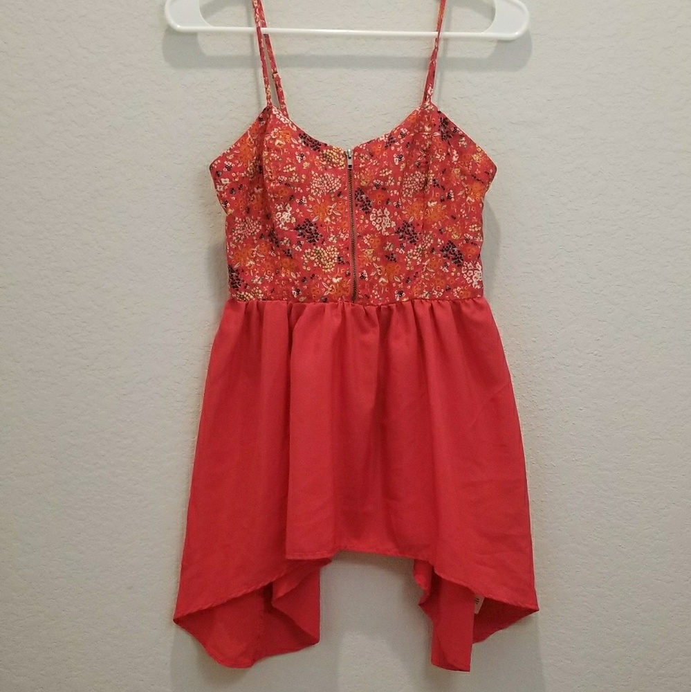 Floral Peplum Top